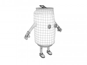 cartoon characters 3D Model