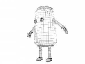 cartoon characters 3D Model