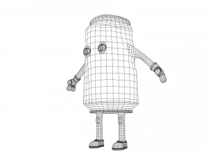 cartoon characters 3D Model