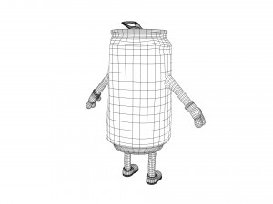 cartoon characters 3D Model