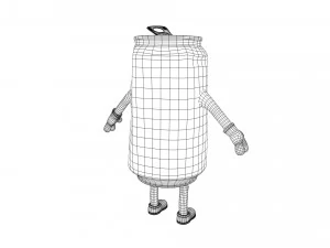 cartoon characters 3D Model