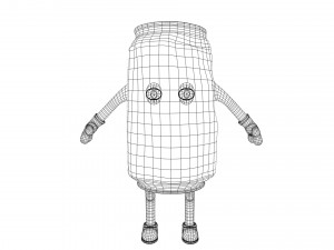 cartoon characters 3D Model