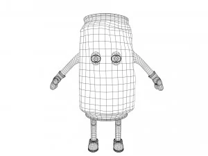 cartoon characters 3D Model