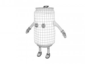 cartoon characters 3D Model