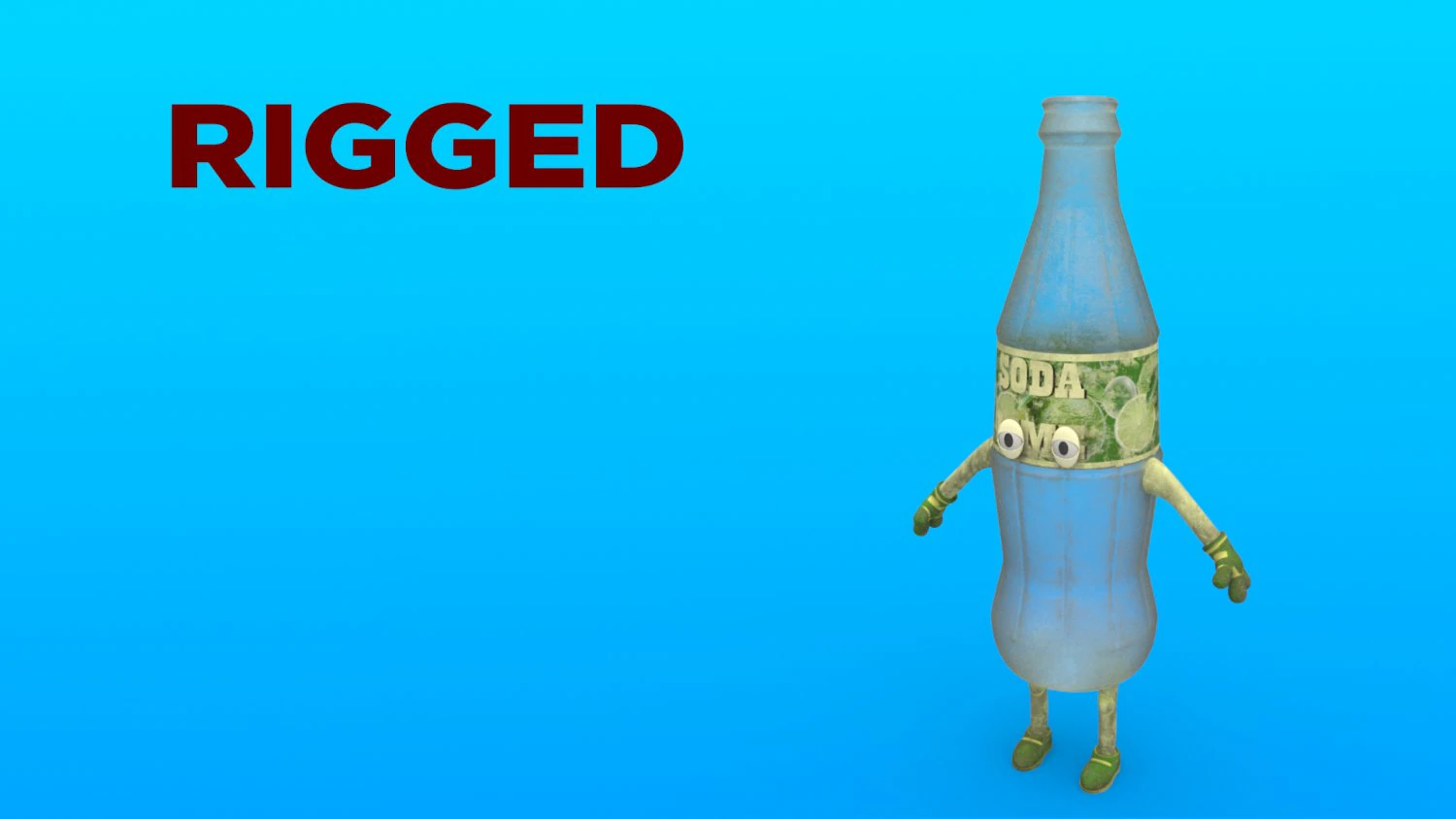 personagens de desenhos animados Modelo 3D .c4d .max .obj .3ds .fbx .stl .blend 