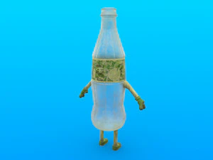 personagens de desenhos animados Modelo 3D