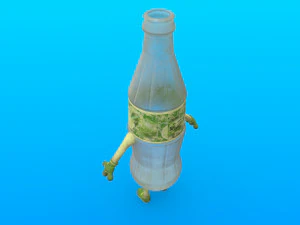 personagens de desenhos animados Modelo 3D