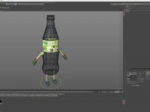 personagens de desenhos animados Modelo 3D