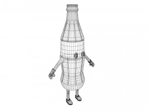 personagens de desenhos animados Modelo 3D