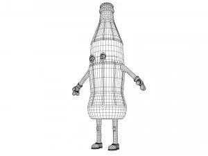 personagens de desenhos animados Modelo 3D