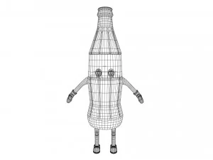 personagens de desenhos animados Modelo 3D