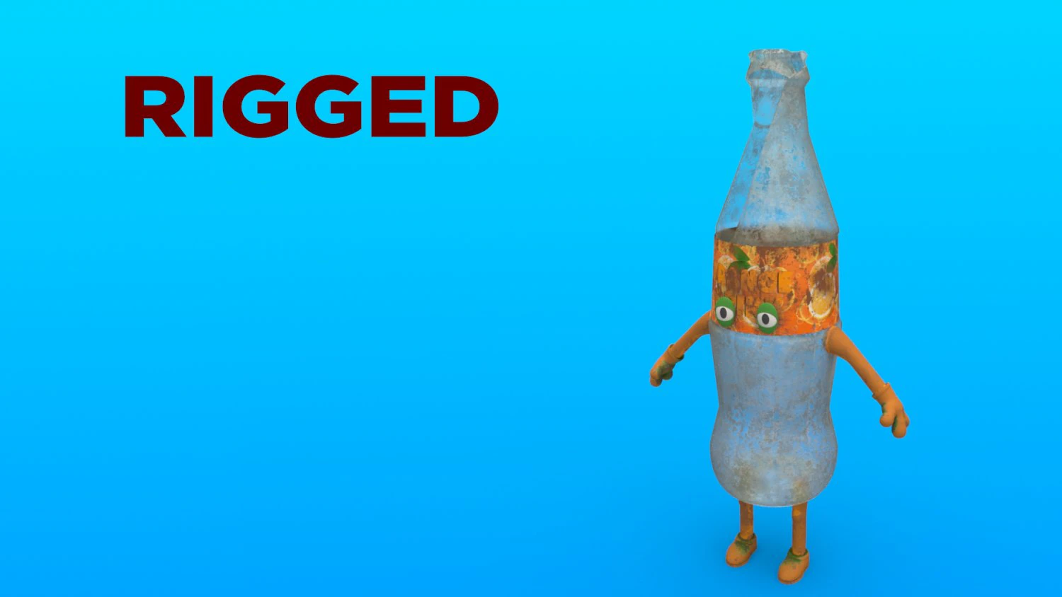 cartoon characters 3D Model .c4d .max .obj .3ds .fbx .stl .blend 