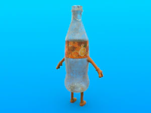 cartoon characters 3D Model