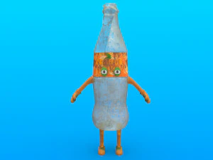 cartoon characters 3D Model