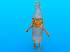 cartoon characters 3D Model