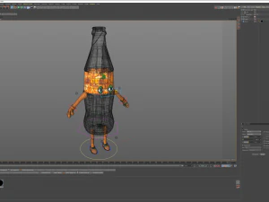 cartoon characters 3D Model