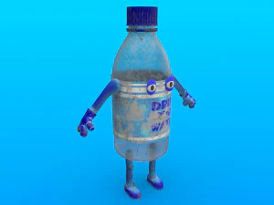 cartoon characters 3D Model