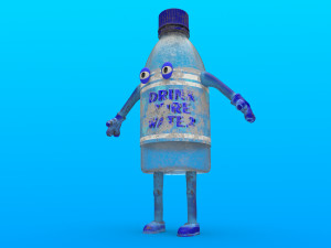 cartoon characters Modelo 3D