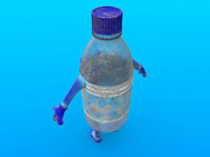 cartoon characters 3D Model