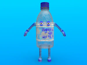 cartoon characters 3D Model