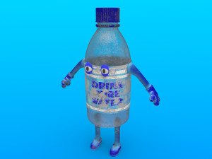 cartoon characters Modelo 3D