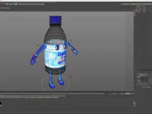 cartoon characters 3D Model