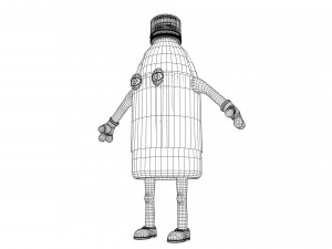 cartoon characters Modelo 3D