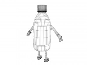 cartoon characters Modelo 3D