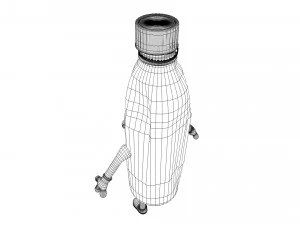 만화 캐릭터 3D 모델