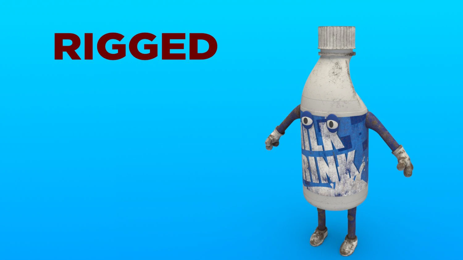 cartoon characters 3D Model .c4d .max .obj .3ds .fbx .stl .blend 