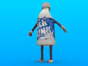 cartoon characters 3D Model