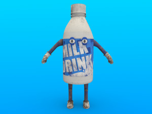 cartoon characters Modèle 3D