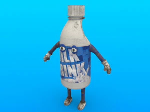 cartoon characters 3D Model