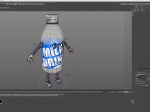 cartoon characters 3D Model