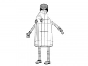 cartoon characters Modèle 3D