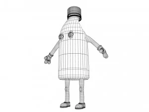 cartoon characters 3D Model