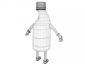 cartoon characters 3D Model