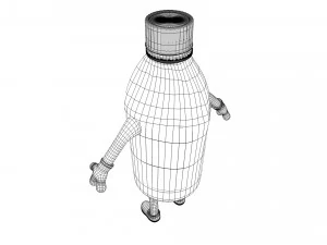 cartoon characters 3D Model