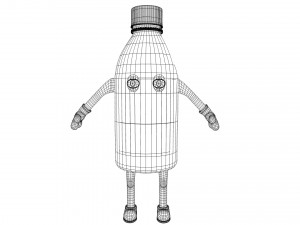 cartoon characters Modèle 3D