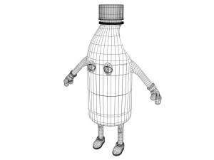 cartoon characters 3D Model