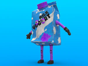 cartoon characters 3D Model