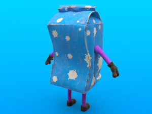 cartoon characters 3D Model