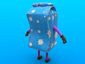 cartoon characters 3D Model