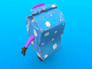 cartoon characters 3D Model