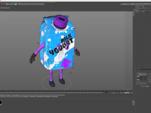 cartoon characters 3D Model