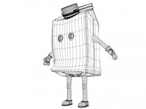 cartoon characters 3D Model