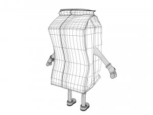 cartoon characters 3D Model