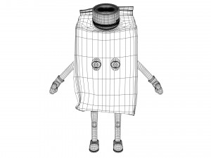 cartoon characters 3D Model