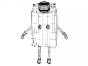 cartoon characters 3D Model