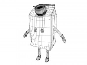 cartoon characters 3D Model